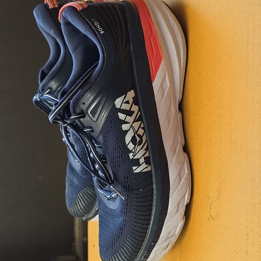 Womens's Hoka One One. Navy/Orange. 8.5 - image 8